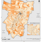 Mapa de las Viviendas sin red eléctrica