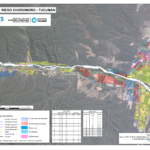 Mapa de Proyecto de riego del área de Choromoro