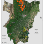 Mapa del Área de actividades productivas