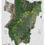 Mapa de la Área citricola con industrias afines