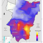 Mapa de la Estimación de la precipitación