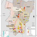 Mapa de la Localización de productores apícolas