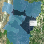 Mapa del Aumento del riesgo debido al cambio climático