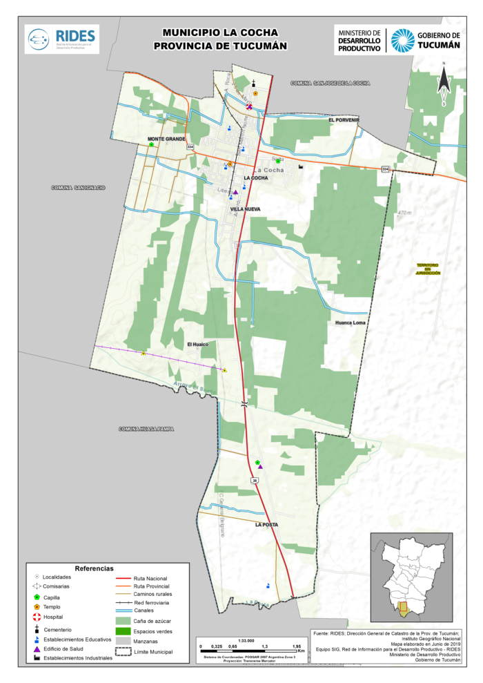 Imagen del Mapa de Municipio de La Cocha