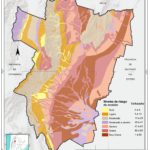 Mapa de Áreas con riesgo de erosión